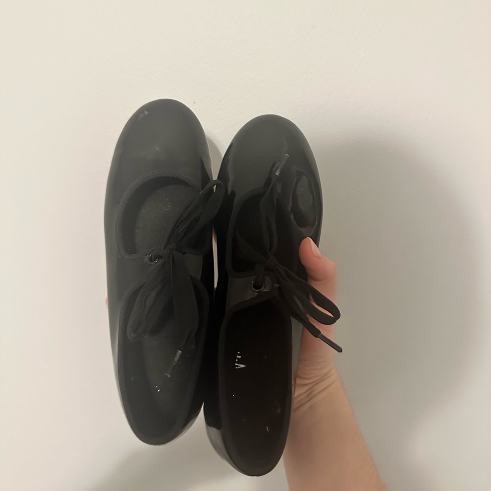 Classic Black Kids Tap Shoes